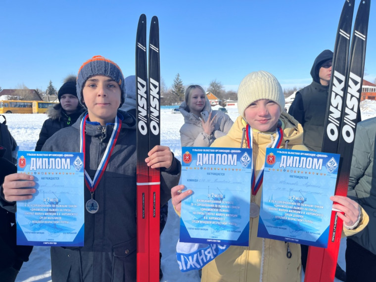 Лыжные соревнования «Динамовская лыжня».